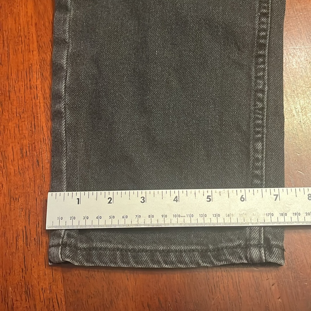 NWT We The Free Pacifica High Rise Slim Straight Leg Size 27 Black Jeans - Picture 8 of 11